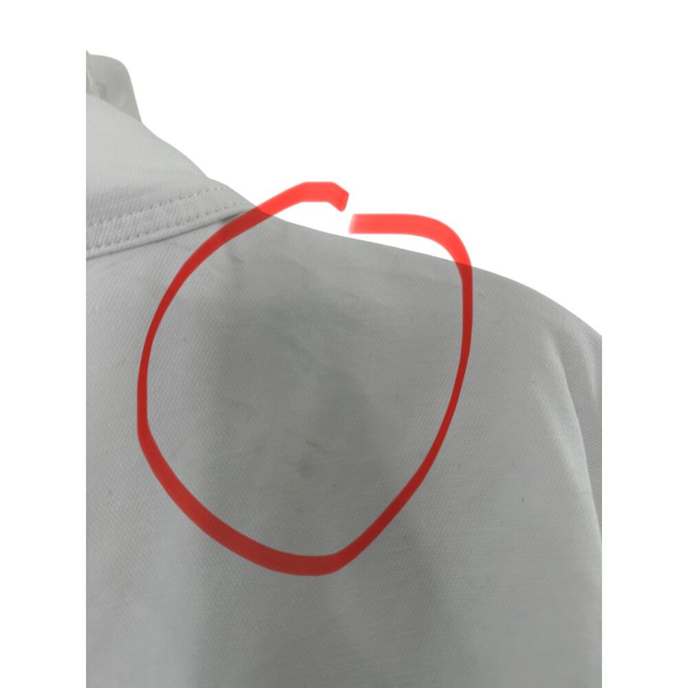 Eileen Fisher White Basic Full Button Coastal Gra… - image 3